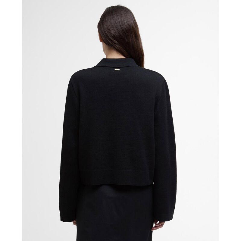 Barbour Alma Knitted Zip Through Cardigan image number 1